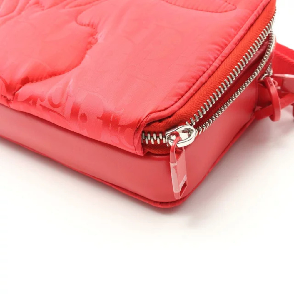 Dior Christian Mirage Shoulder Red Bag Leather ERL - Picture 5 of 5